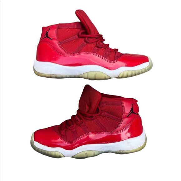 RARE 2017 air jordan 11 retro win like 96 size 8.5 - Picture 2 of 16